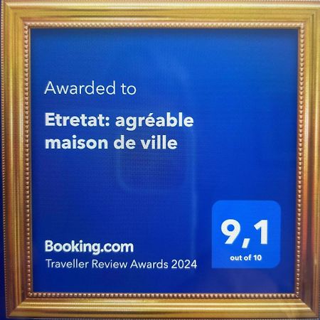 Etretat: Agreable Maison De Ville מראה חיצוני תמונה